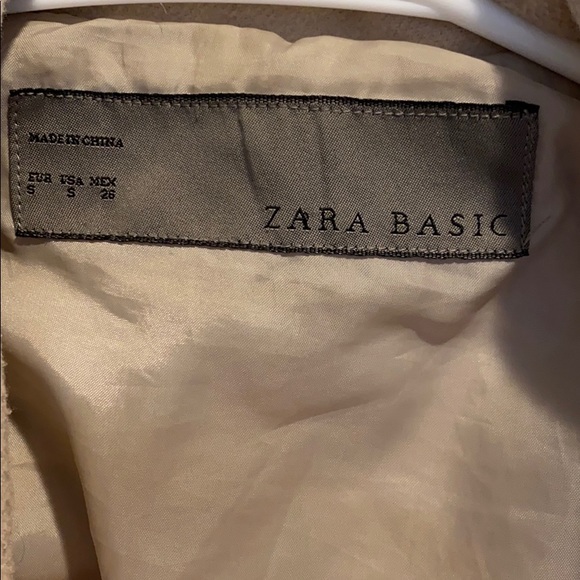 Zara wrap coat sz small - Picture 2 of 7